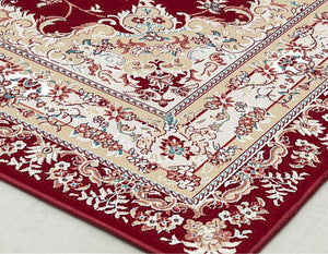 Mason Brooks Century CY30A Medallion Burgandy Area Rug