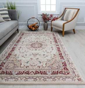 Mason Brooks Century CY30B Medallion Cream Area Rug