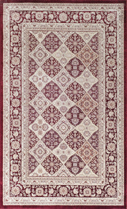 Mason Brooks Century CY40A Panel Red Area Rug