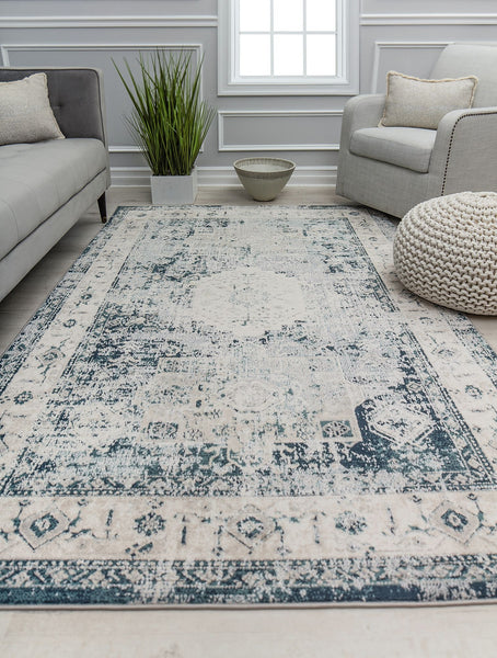 Rugs America Claire  CL25A French Toile  Area Rug