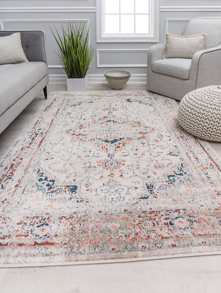 Rugs America Claire  CL40A Randolph Bisque Area Rug