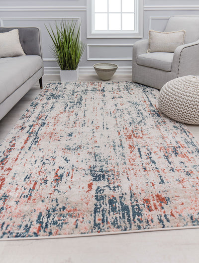 Our beautiful Claire ,Blue Mist,Claire  Blue Mist,2'6" x 4',Vintage,Pile Height: .5",Soft Touch,Polypropylene,Polyester,Hi Low,Soft Touch,Vintage,Transitional,Rust,Navy,Turkey,Rectangle,CL65A Area Rug