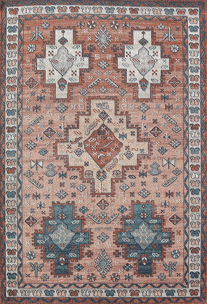 Mason Brooks Claire  CL70A Boston Brick Area Rug