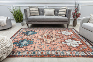 Mason Brooks Claire  CL70A Boston Brick Area Rug