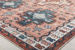 Mason Brooks Claire  CL70A Boston Brick Area Rug