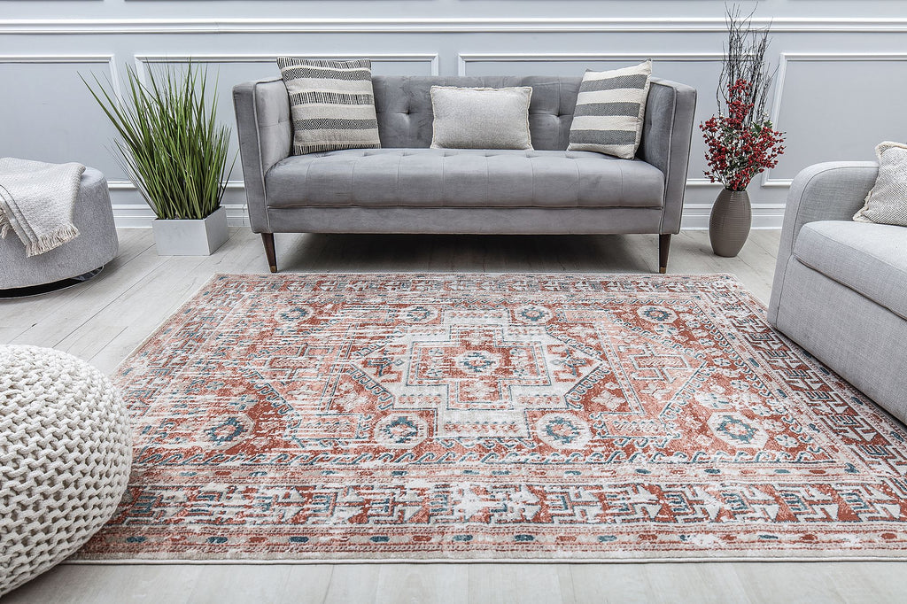 Mason Brooks Claire  CL80A  Warm Sienna Area Rug