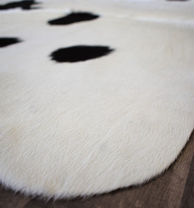 Mason Brooks Hand Curated Cowhide HC14 Blackish White 14 Area Rug