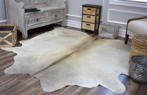 Mason Brooks Hand Curated Cowhide HC22 Beigish Grey 22 Area Rug