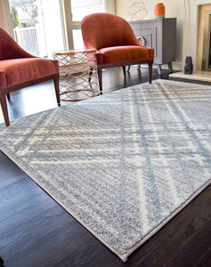 Mason Brooks Devon DV10B grey Overlay Area Rug