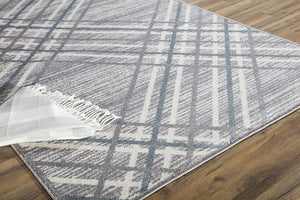 Mason Brooks Devon DV10B grey Overlay Area Rug