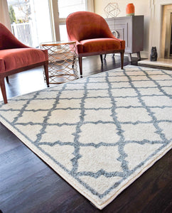 Mason Brooks Devon DV20B Moroccan White Area Rug