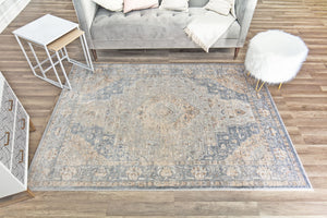 Our beautiful Elliana,Taupe Grey,Elliana Taupe Grey,5'x7',Farmhouse,Pile Height: 0.7,Soft Touch,Polypropylene,Polyester,Hi Low,Soft Touch,Farmhouse,Vintage,Taupe,Gray,Turkey,Rectangle,EA30A Area Rug