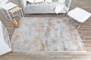 Our beautiful Elliana,Rocky Mountain,Elliana Rocky Mountain,5'x7',Farmhouse,Pile Height: 0.7,Soft Touch,Polypropylene,Polyester,Hi Low,Soft Touch,Farmhouse,Vintage,Cream,Tan,Turkey,Rectangle,EA45A Area Rug