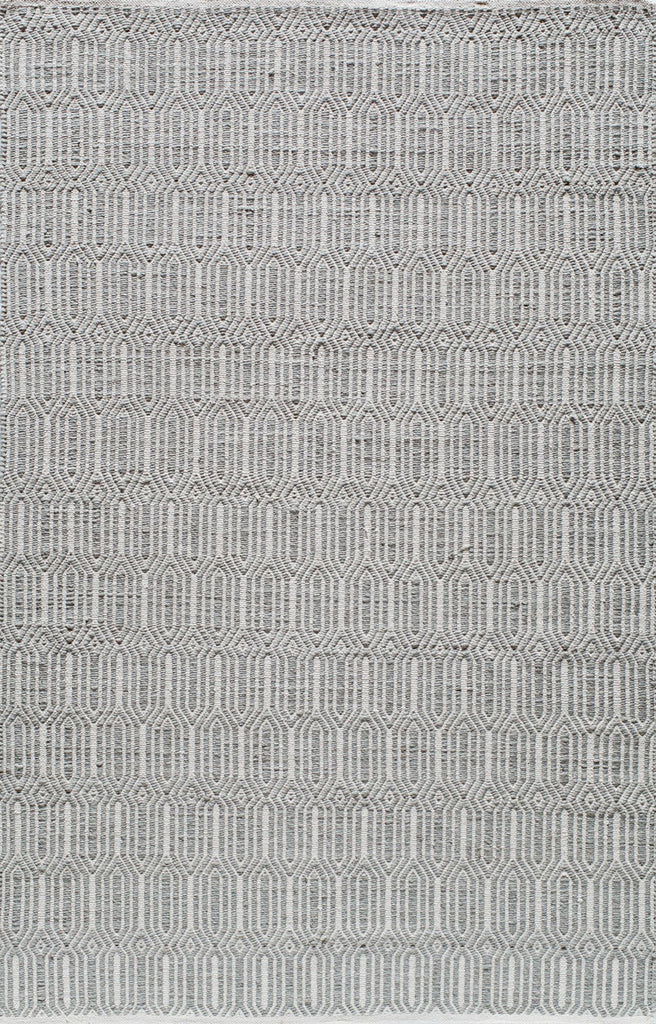 Our beautiful Emerson,Silver,Emerson Silver,2'x3',Contemporary,Pile Height: 0.3,Mixed Yarn,Wool,Viscose,Reversible,Mixed Yarn,Contemporary,Geometric,Gray,Ivory,India,Rectangle,6235B Area Rug