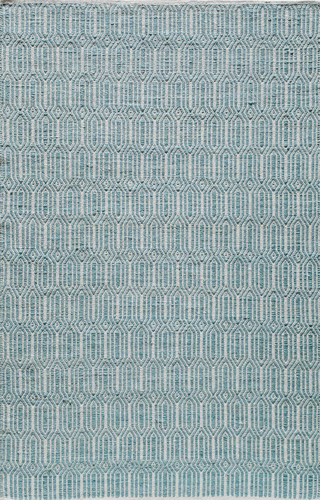 Our beautiful Emerson,Light Blue,Emerson Light Blue,2'x3',Contemporary,Pile Height: 0.3,Mixed Yarn,Wool,Viscose,Reversible,Mixed Yarn,Contemporary,Geometric,Blue,White,India,Rectangle,6235D Area Rug