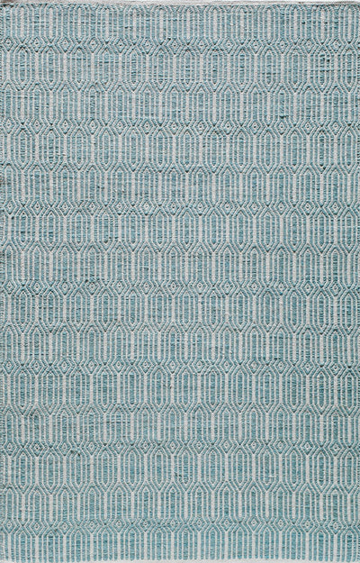 Our beautiful Emerson,Light Blue,Emerson Light Blue,2'x3',Contemporary,Pile Height: 0.3,Mixed Yarn,Wool,Viscose,Reversible,Mixed Yarn,Contemporary,Geometric,Blue,White,India,Rectangle,6235D Area Rug