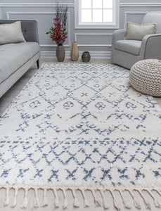 Mason Brooks Ensley EN10B White Whisp Area Rug