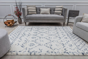 Mason Brooks Ensley EN10B White Whisp Area Rug