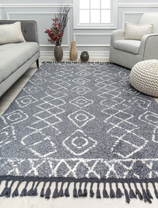 Mason Brooks Ensley EN40B White Streak Area Rug