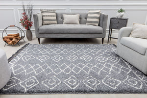 Mason Brooks Ensley EN40B White Streak Area Rug