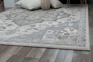 Mason Brooks Everett EV30A Heron Cream Area Rug