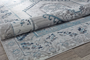 Mason Brooks Freya FY10A Misty Blue Area Rug