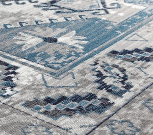 Mason Brooks Freya FY10A Misty Blue Area Rug