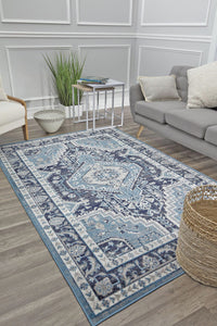 Mason Brooks Freya FY15A Midnight Blue Area Rug