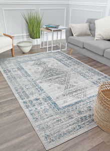 Mason Brooks Freya FY20A Grey Ivory Area Rug