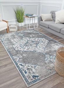 Mason Brooks Freya FY35A Ash Area Rug