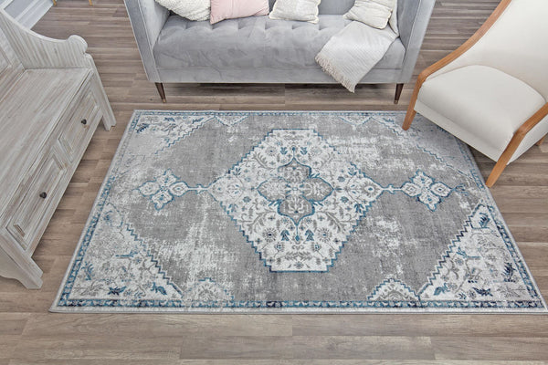 Mason Brooks Freya FY35A Ash Area Rug