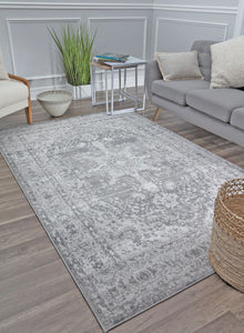 Mason Brooks Freya FY40A Cloudy Grey Area Rug