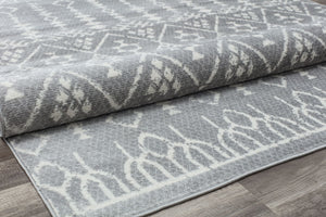 Rugs America Gabriel GL10A Grey Diamond Area Rug