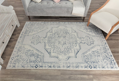 Our beautiful Gabriel,Adorned Stone,Gabriel Adorned Stone,2'6"x4',Transitional,Pile Height: 0.4,Dense yarn,Polypropylene,Soft touch,Dense yarn,Transitional,Vintage,Light Gray,white,Turkey,Rectangle,GL15A Area Rug
