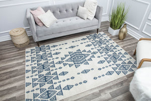 Our beautiful Gabriel,Royal Nova,Gabriel Royal Nova,2'6"x4',Transitional,Pile Height: 0.4,Dense yarn,Polypropylene,Soft touch,Dense yarn,Transitional,Vintage,Blue,Beige,Turkey,Rectangle,GL50A Area Rug