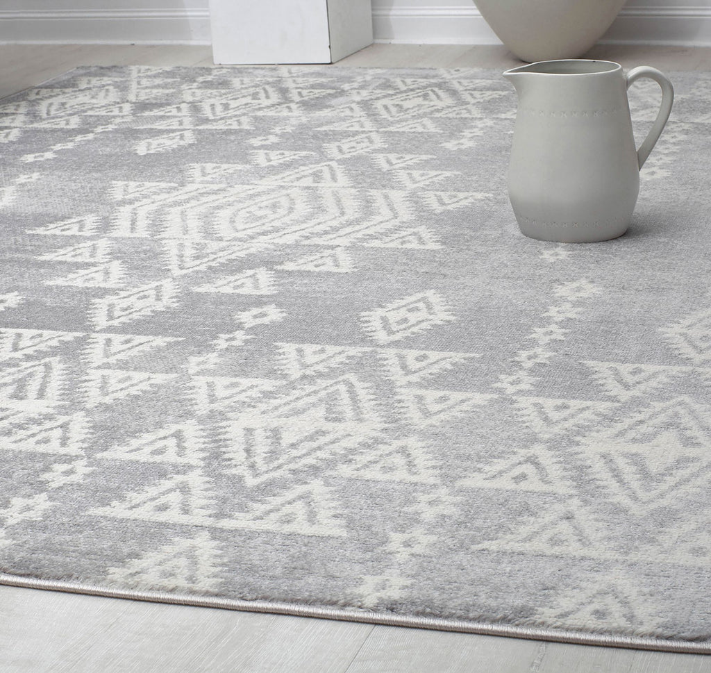 Rugs America Gabriel GL50B Platinum Nova Area Rug