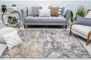 Mason Brooks Gianna GA25B Steel Opulence Area Rug