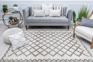 Mason  Brooks Gianna GA45A Royal Ivory Area Rug