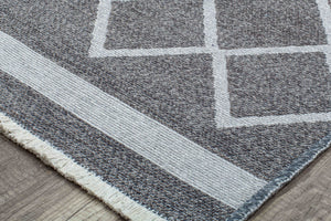 Mason Brooks Hadley HD10B Imperial Platinum Silver Area Rug