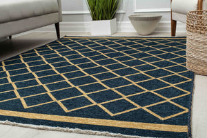 Mason Brooks Hadley HD10C Imperial Navy Gold Area Rug