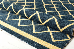 Mason Brooks Hadley HD10C Imperial Navy Gold Area Rug