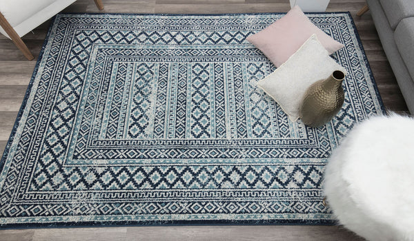 Mason Brooks Hailey HY20C Maiden Navy Area Rug