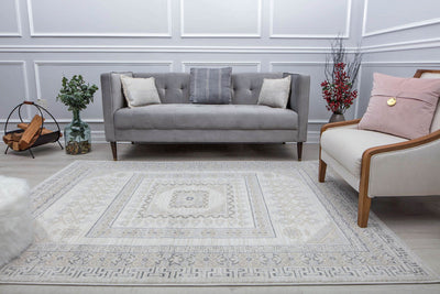 Our beautiful Hailey,Perspective,Hailey Perspective,2'6" x 4',Vintage,Pile Height: 0.5,Durable,Polypropylene,Soft touch,Durable,Vintage,Abstract,Beige,Gray,Turkey,Rectangle,HY40D Area Rug