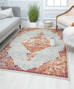 Mason Brooks Hailey HY50E Scarlet Sage Area Rug