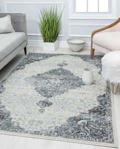 Mason Brooks Hailey HY50F Snowdrop Area Rug