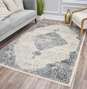 Mason Brooks Hailey HY50F Snowdrop Area Rug