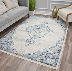 Mason Brooks Hailey HY50G Bluebonnet Area Rug