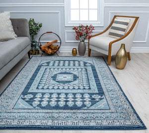 Mason Brooks Hailey HY40I Midnight Blue Area Rug