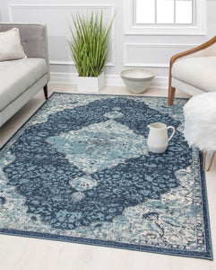 Rugs America Hailey HY50I Radiant Iris Area Rug