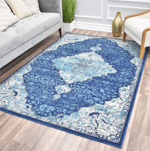 Rugs America Hailey HY50I Radiant Iris Area Rug